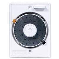 Intermatic 120 volt Stonedust White SPST Single Gang Mechanical Heavy Duty On/Off Timer with Captive Trippers