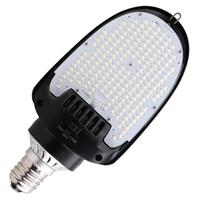 JD Lighting 75/95/115 watt Mogul Screw Base Black Clear Lens Type III Tunable Power 270° Rotatable Base LED