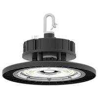 JD Lighting Selectable watt 100/277 volt 5000K Black Dimmable LED