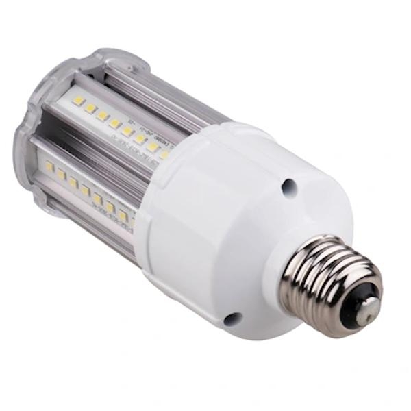 18 watt 120/277 volt Medium Screw Base 5000K White Clear LED