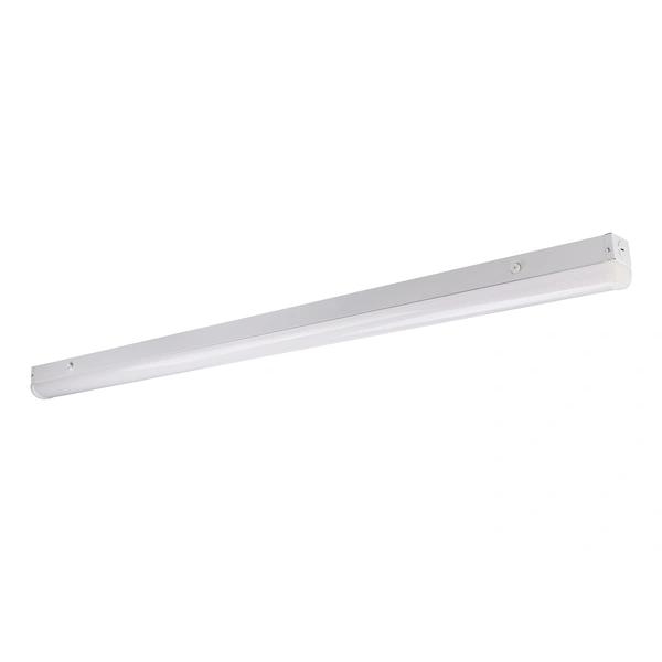 4' Selectable watt 120/277 volt White Frosted CCT Selectable Instant On / No Flicker Dimmable LED