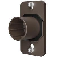 JD Lighting Bronze Outdoor Powder Coating Wall Mount Adapter for LED Flood Fixtures