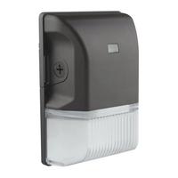 JD Lighting 30 watt 120/277 volt CCT Selectable Bronze Finish Glass Lens LED Wallpack