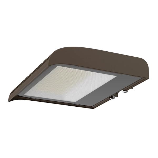 Selectable watt 120/277 volt 5000K Bronze Waterproof Type III LED