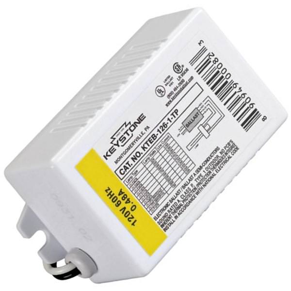1 Lamp 120 volt CFQ26W/G23q Compact Fluorescent Ballast