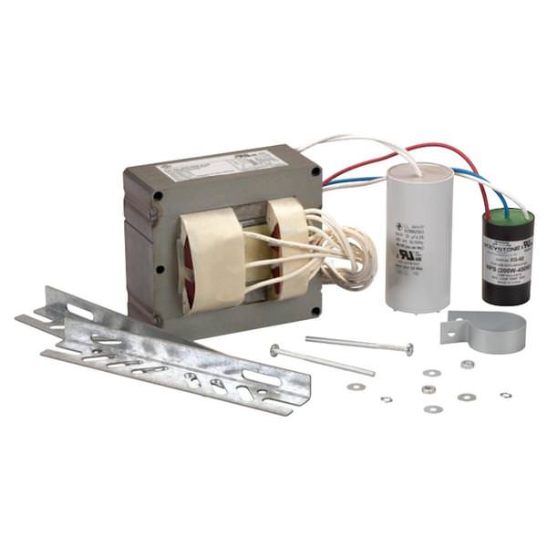 1 Lamp 250 watt 120/208/240/277/480 volt High Pressure Sodium Ballast Kit
