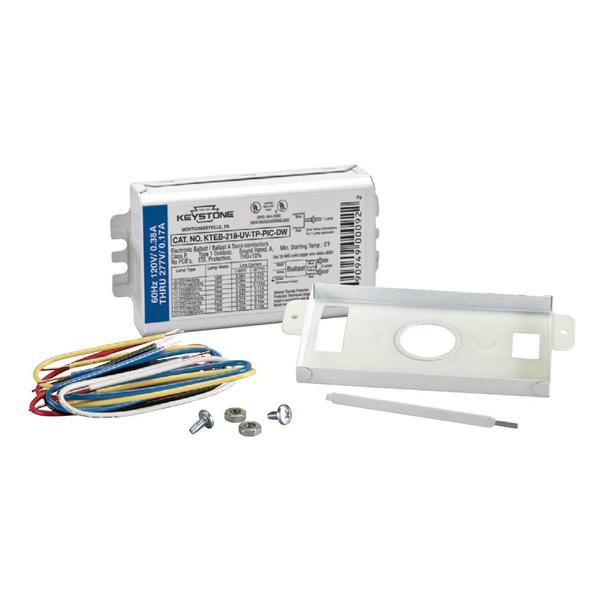 1-2 Lamp 18 watt 120/277 volt 4-Pin CFL Ballast Kit
