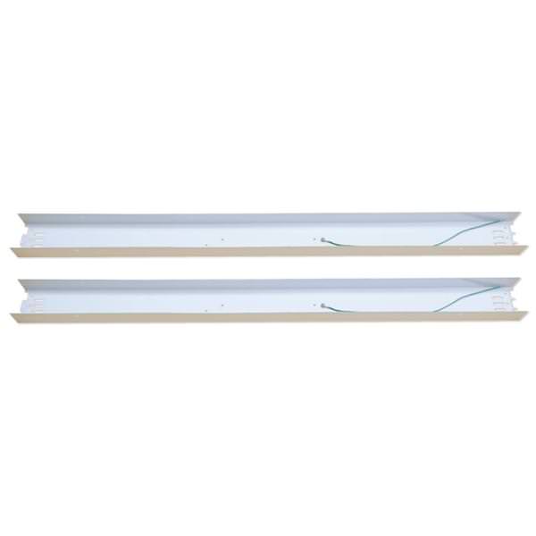 2 Lamp 8' 120/277 volt T8 LED Tube Ready Strip (Tubes Sold Separately)