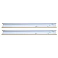 Keystone 2 Lamp 8' 120/277 volt T8 LED Tube Ready Strip (Tubes Sold Separately)