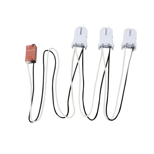 6-Lamp Wiring Harness for LED Tubes