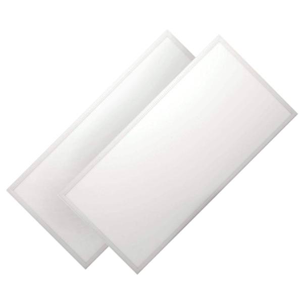 2' x 4' 40 watt 120/277 volt 3500K Neutral White Dimmable LED Slim Panel Fixture (2 Pack)