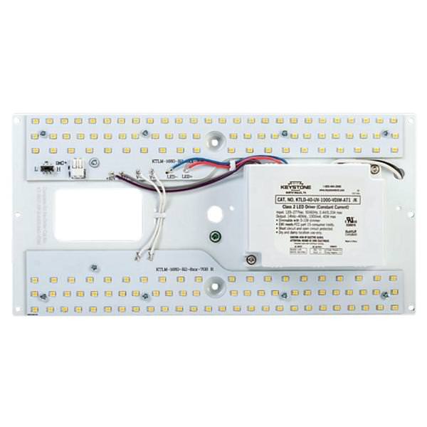 26 watt 120/277 volt 11" 3000K Dimmable Field Selectable LED Retrofit Kit