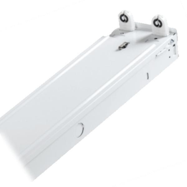 4 Lamp 8' 25 watt T8 LED Strip Fixture