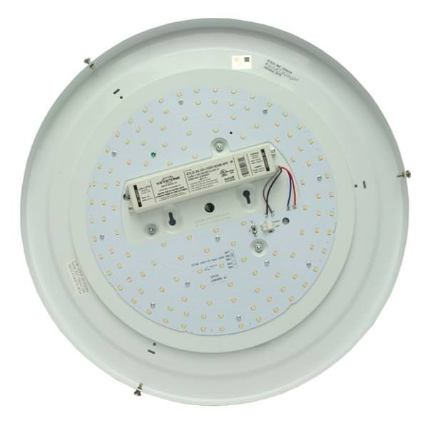 13" 30/40 watt 120/277 volt Surface Mount 3000K Dimmable LED Retrofit Kit