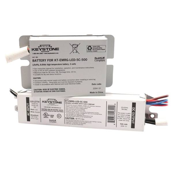5 watt 120/277 volt LED Emergency Driver Kit