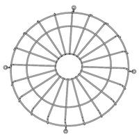 Keystone Wire Guard For Round High Bay Fixtures