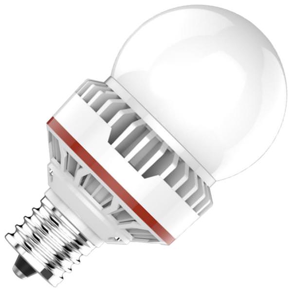 35 watt 120/277 volt A25 Mogul Screw Base 3000K Natural White - Non-Dimmable LED