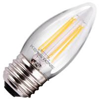 Keystone 4 watt 120 volt B11 Medium Screw Base 2700K Warm White Dimmable Filament LED