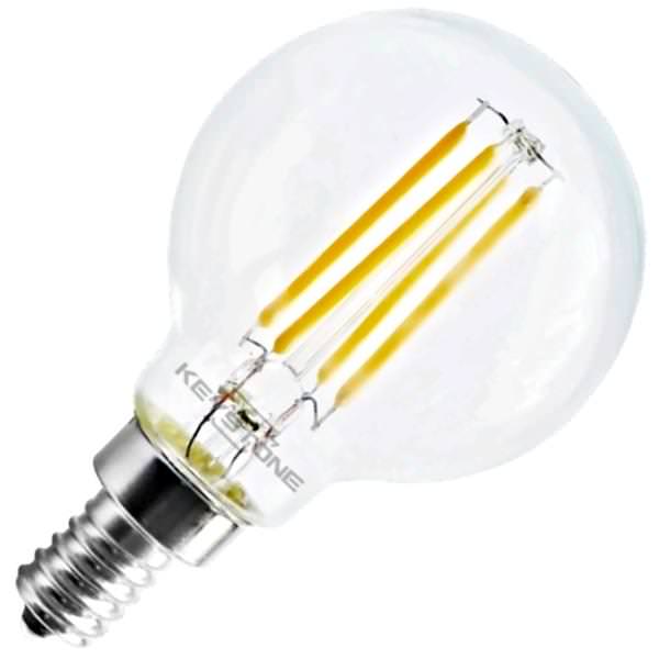 4.5 watt 120 volt G16.5 Candelabra Screw Base 5000K Daylight Dimmable LED