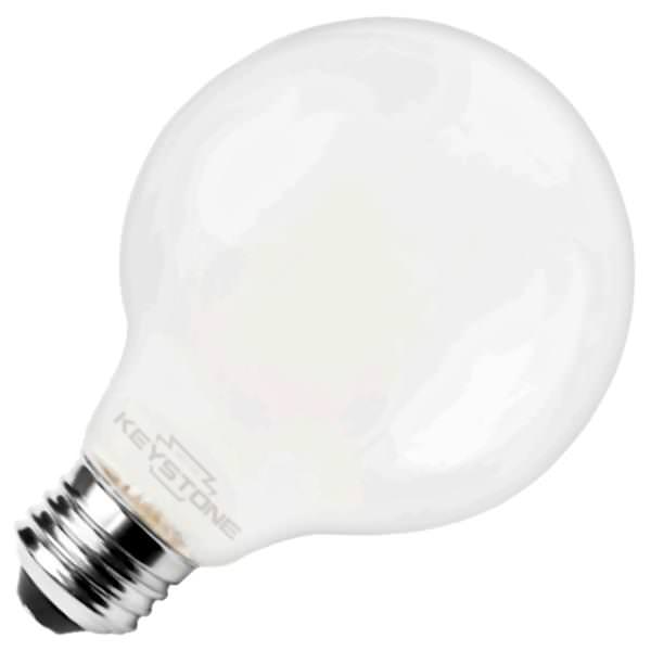 5.5 watt 120 volt G25 Medium Screw Base 3000K Natural White Dimmable LED