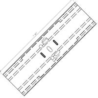Keystone End to End Linking Accessory for Micro LED Strip Fixtures 