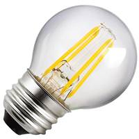 Keystone 4.5 watt 120 volt G16.5 Medium Screw (E26) Base 2700K Warm White Dimmable LED