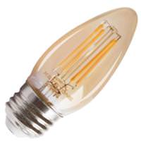 Keystone 4 watt B11 Medium Screw Base 2200K Warm White Amber Dimmable LED