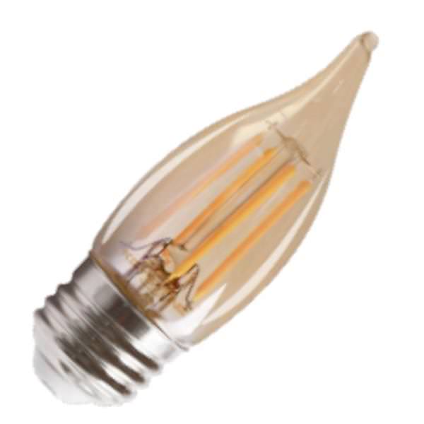 4.5 watt 120 volt CA11 Medium Screw Base 2200K Warm White Amber Dimmable LED