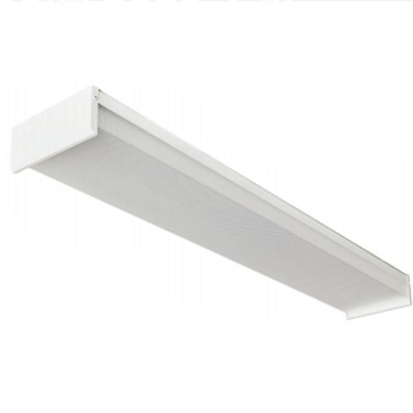 4' 4 Lamp T8 wrap fixture  (Lamps sold separately.)