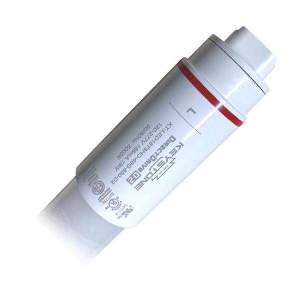 18 watt 120/277 volt 48" T8 Recessed Double Contact Base 5000K Daylight Non-Dimmable LED Tube