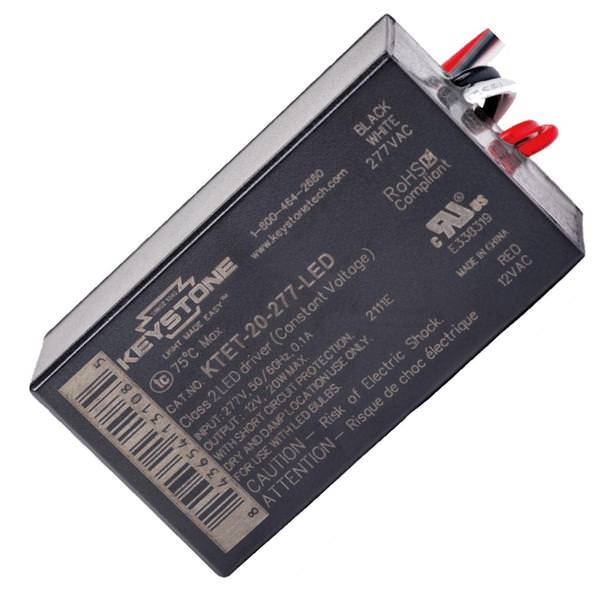 20 watt 277 volt Dimmable Halogen Transformer