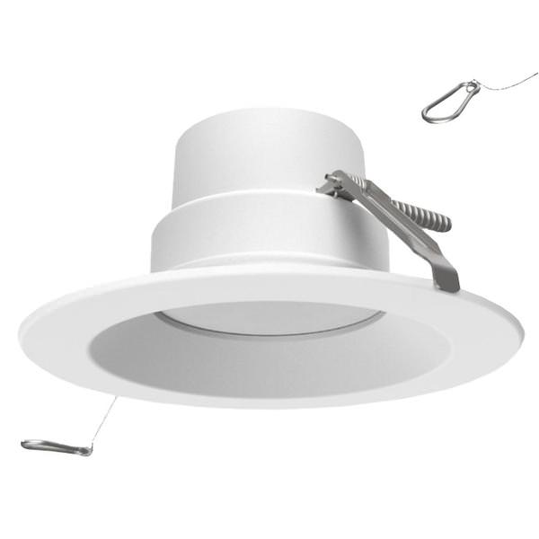 8" Selectable watt 120/277 volt Medium Screw Base 3000K/3500K/4000K CCT Selectable Power Select Dimmable LED