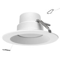Keystone 10" Selectable watt 120/277 volt Medium Screw Base 2700K/3500K/5000K CCT Selectable Power Select Dimmable LED