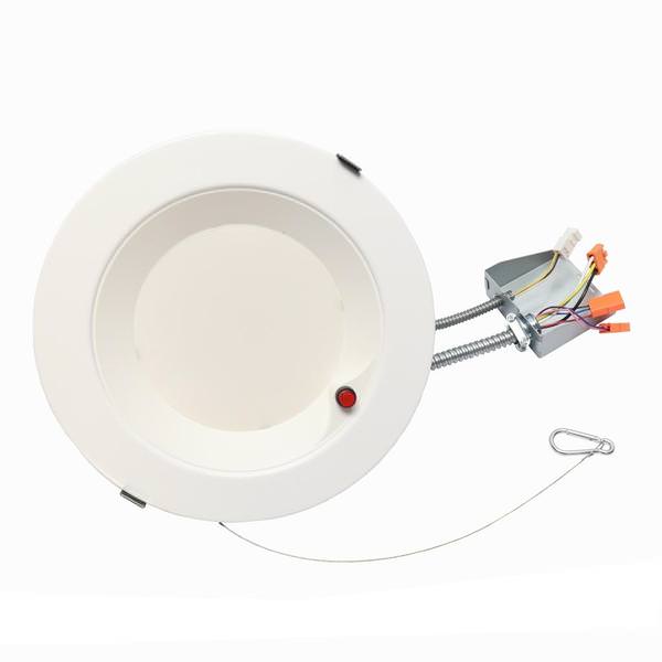 8" Selectable watt 120/277 volt CCT Selectable White Power Select Dimmable LED
