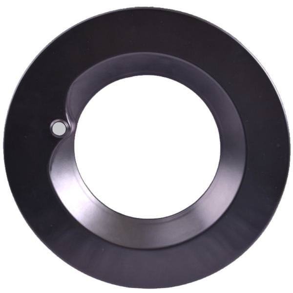 6" Matte Black Trim For Commercial LED Downlight