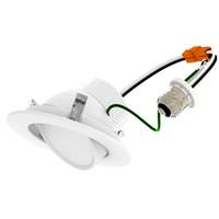 Keystone 4" 8 watt 120 volt Medium Screw Base CCT Selectable Dimmable LED