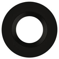 View 4" Matte Black Trim For LED Downlight