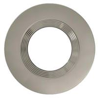 View 4" Brushed Nickel Trim For LED Downlight