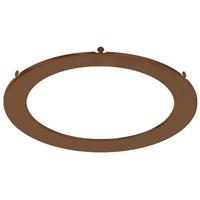 View 6" Bronze Trim For LED Downlight