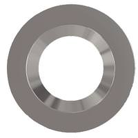 View 4" Brushed Nickel Trim For LED Downlight