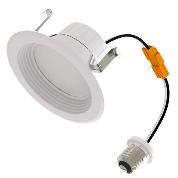 4" 8 watt 120 volt Medium Screw Base CCT Selectable Dimmable LED