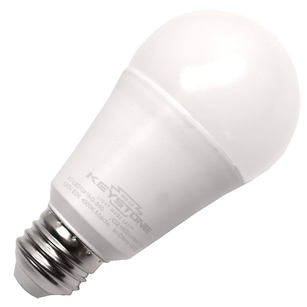 Keystone 14998 A19 ALine Pear LED Light Bulb