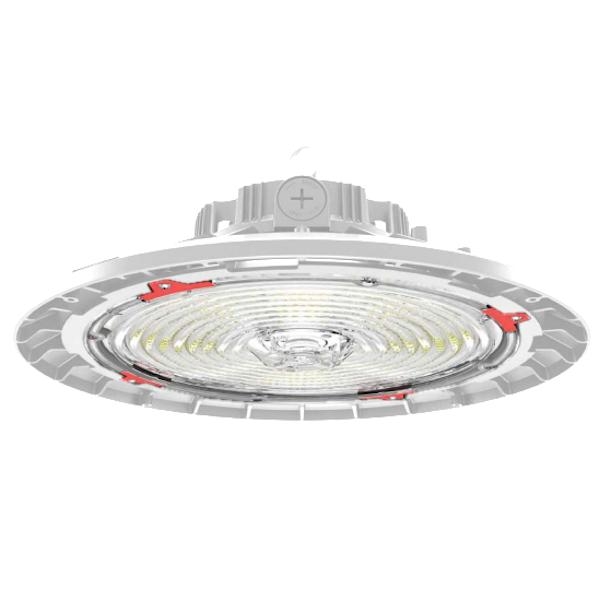 100/150/200 watt 120/277 volt CCT Selectable White Finish Dimmable High Bay LED 