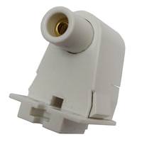 Keystone Single Pin Slimline Socket with Plunger End