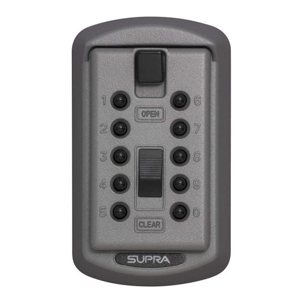 2 Key Pushbutton Slimline Key Lock Box