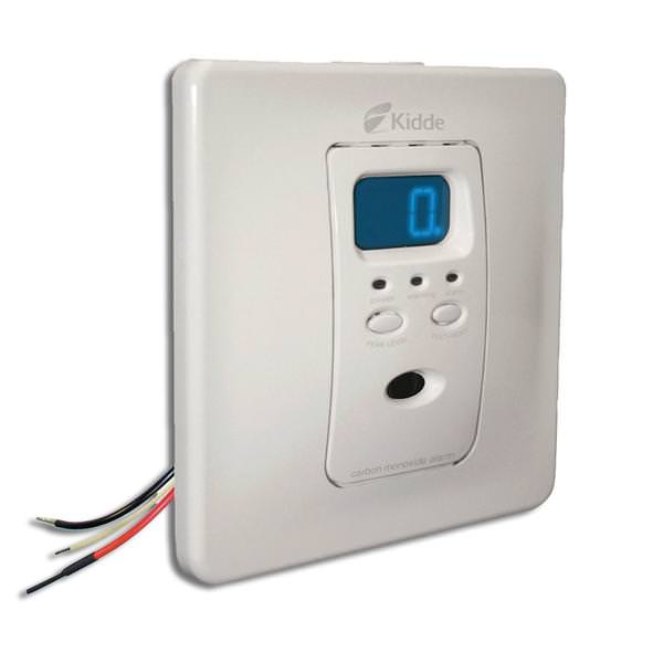 120 volt Low Profile Carbon Monoxide Alarm with Sealed Rechargeable Battery Backup