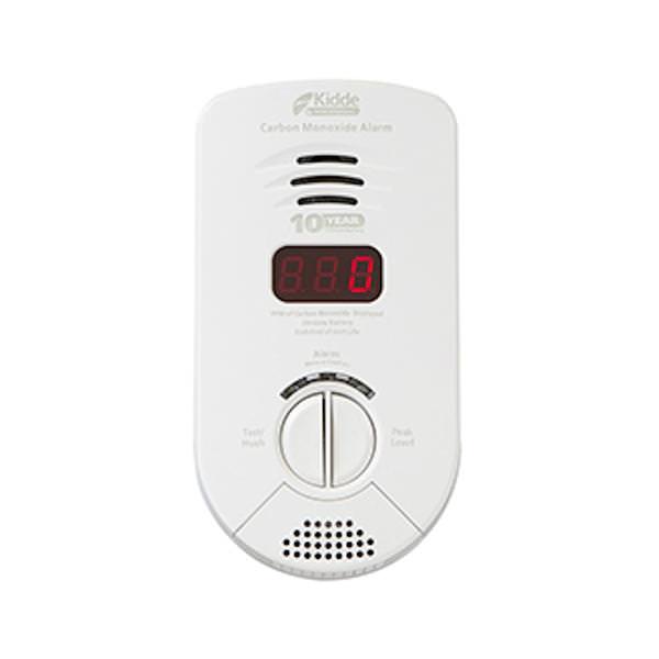 120 volt Plug In Digital Display Voice Alarm Carbon Monoxide Alarm (10 Year Battery Backup Included)