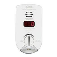 Kidde 120 volt Plug In Digital Display Night Light Carbon Monoxide Alarm (10 Year Battery Backup Included)