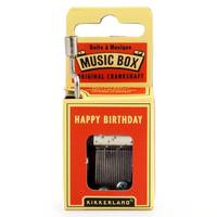Kikkerland "Happy Birthday" Music Box