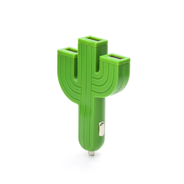 6.89" Green Cactus Car Charger